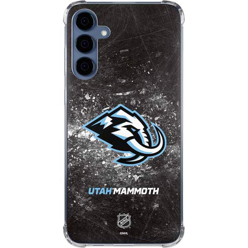 NHL Utah Mammoth Ice Frost Galaxy S24 Clear Case